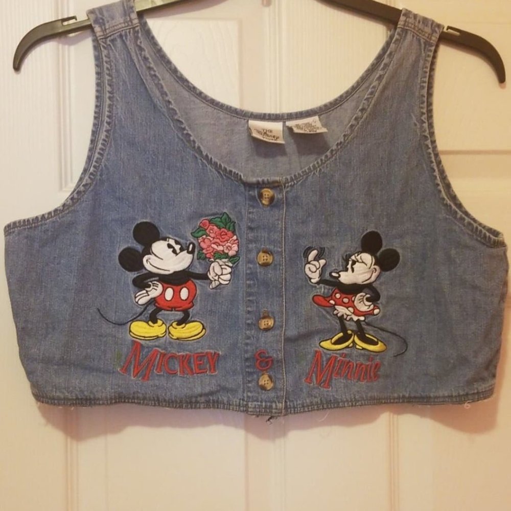 Vests Jeans Disney Mickey and Minnie